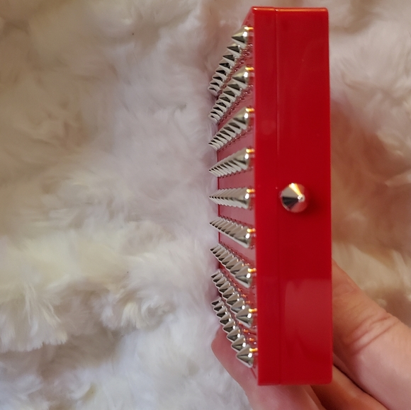 Christian Louboutin Mirror Compact Card Case - Red (SOLD) - Picture 6 of 8